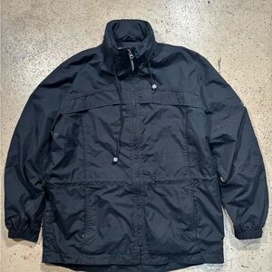 Womens Pacific Trail Performance Windbreaker Jacket w/ Packable Hood size M